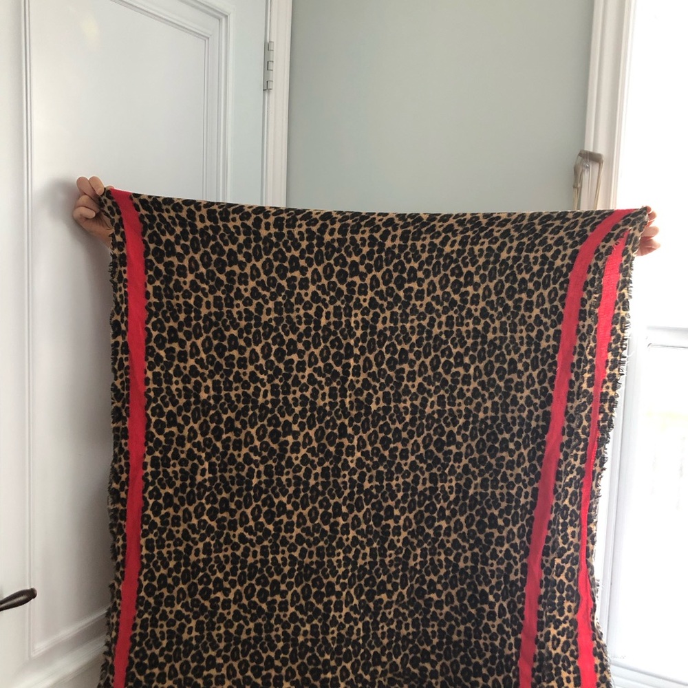 Scarf long leopard - Picture 3 of 3